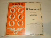 Netherlands Philharmonic Chorus And Orchestra, Walter Goehr - Giuseppe Verdi – Il Trovatore LP - US