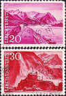 Лихтенштейн 1959 год . Ландшафты , часть серии . Каталог 2,60 €.