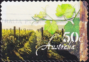 Австралия 2005 год . Виноградник . Каталог 0,70 €.