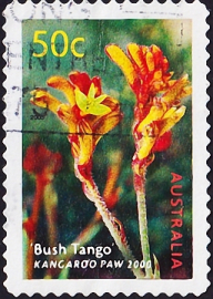Австралия 2003 год . “Танго буша” Лапа кенгуру 2000 . Каталог 0,90 € (1)