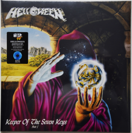 Helloween "Keeper Of The Seven Keys" 1987/2023 Lp Limited Edition Blue Splatter Vinyl SEALED  