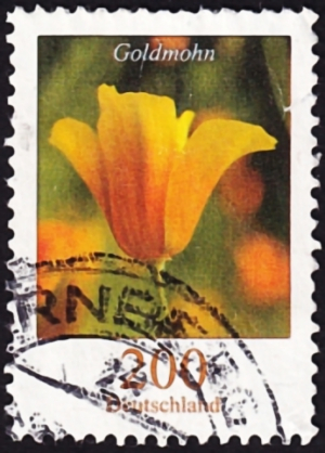Германия 2006 год . Эшшольция калифорнийская - Калифорнийский мак . Каталог 3,60 € (8)