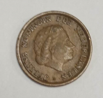 Нидерланды 1 цент 1962 КМ#180 королева Юлиана