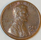 1 цент 1981 год, D - монетный двор Денвер, США; _187_