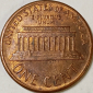 1 цент 1986 год, без обозначения монетного двора, США _187_ - вид 1