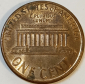 1 цент 1995 год, без обозначения монетного двора, США; _187_ - вид 1
