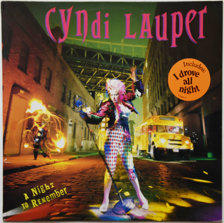 Cyndi Lauper "A Night To Remember" 1989 Lp 