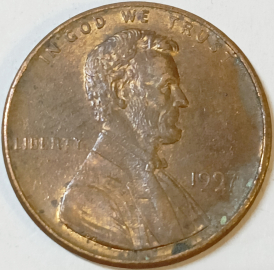 1 цент 1997 год, без обозначения монетного двора - Филадельфия, США; _187_