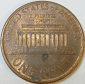 1 цент 1997 год, без обозначения монетного двора - Филадельфия, США; _187_ - вид 1