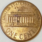 1 цент 2000 год, без обозначения монетного двора - Филадельфия, США; _187_ - вид 1