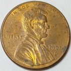 1 цент 2002 год, D - монетный двор - Денвер, США; _187