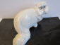 Кот персидский белый статуэтка авторская керамика новая - вид 1