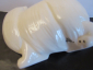 Кот персидский белый статуэтка авторская керамика новая - вид 3