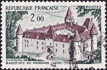 Франция 1972 год . Замок базош-дю-Морван (Ньевр) . Каталог 0,55 £ 