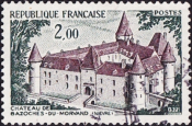 Франция 1972 год . Замок базош-дю-Морван (Ньевр) . Каталог 0,55 £ 
