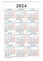 Календарик на 2024 год Стрелец с гороскопом Золотой дракон - вид 3