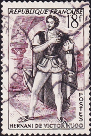 Франция 1953 год . Эрнани (Виктор Гюго) . Каталог 0,55 £ (2)