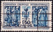 Франция 1931 год . Международная колониальная выставка . Каталог 2,40 £ (2)