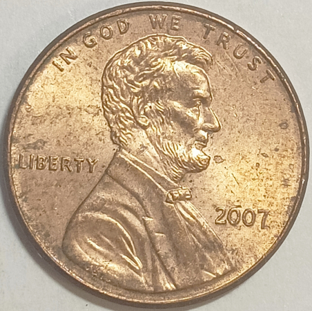 1 цент 2008 год, D - монетный двор - Денвер, США; _187_