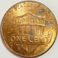 1 цент 2012 год, без обозначения монетного двора - Филадельфия, США; _187_ - вид 1