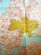 Карта автомобильных дорог Европы 1998 г  1:4 000 000 Киевская военно-картографическая фабрика - вид 4