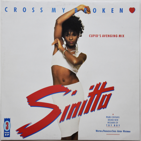 Sinitta "Cross My Broken Heart" 1988 Maxi Single 