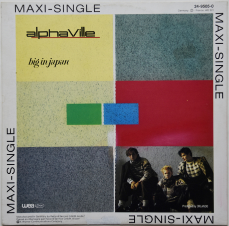 Alphaville "Big In Japan" 1984 Maxi Single  