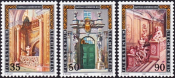 Лихтенштейн 1987 год . Архитектура , дворцы , полная серия . Каталог 3,20 €. (1)