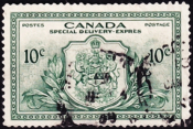 Канада 1946 год . Герб Канады . Каталог 1,75 £ (1)
