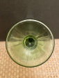 Ваза конфетница, «Неман» (?), ДХЗ (?) 1950-60 года, зелёное стекло, (урановое ?) - вид 4