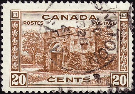 Канада 1938 год . Форт Гарри . Каталог 2,75 £ (2)
