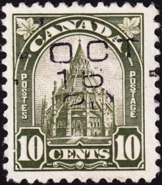 Канада 1930 год . Парламентская библиотека, Оттава . Каталог 2,25 £. (2)
