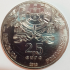Португалия 2,5 евро 2013 год, 50 лет Португальскому Красному Кресту, KM# 856, тираж 100 тыс.; _179_