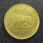 Руанда-Бурунди 1 франк 1961 год.