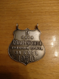 Жетон Знак 9 рота Полковой приз Забег серебро до 1917 г.  - вид 3