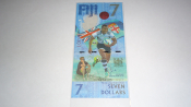 Фиджи , 7 долларов , 2016 г. , Unc .