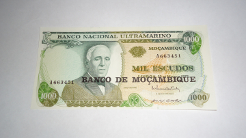 Мозамбик , 1000 эскудо , 1972(1976) г. , Unc .
