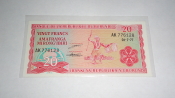 Бурунди , 20 франков , 1977 г. , Unc .