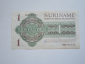 2 боны банкноты 1 гульден Суринам 1967 г. Латинская Америка и 10 дирхам Марокко 1990 г. Африка - вид 4