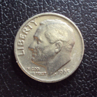 США 10 центов 1 дайм 1965 год.
