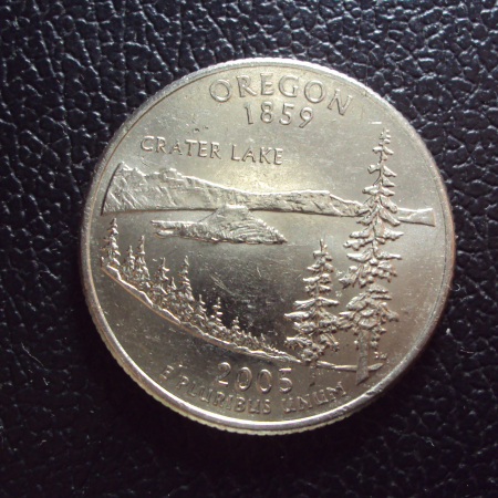 США 25 центов 2005 d год Орегон.