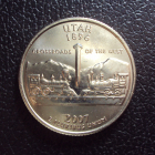 США 25 центов 2007 d год Юта.