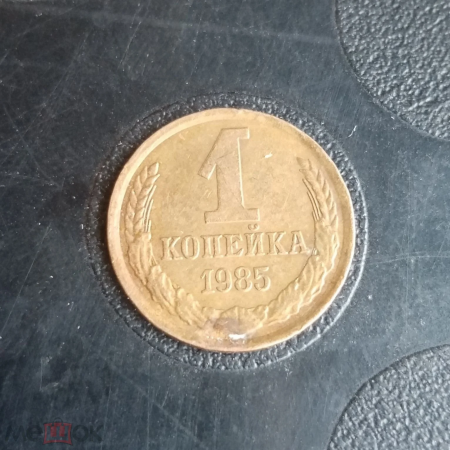 1985 год СССР 1 копейка 