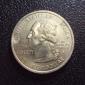 США 25 центов 2001 d год Вермонт. - вид 1