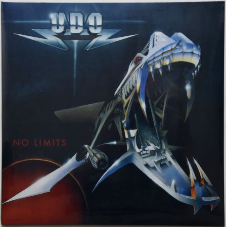 U.D.O. (ex. Accept) "No Limits" 1998/2023 Lp Lim. Ed. Clear Blue Vinyl Only 1000 Copies SEALED  