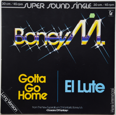 Boney M. "Gotta Go Home" 1979 Maxi Single  