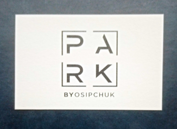Визитная карточка PARK BYOSIPCHUK Санкт-Петербург