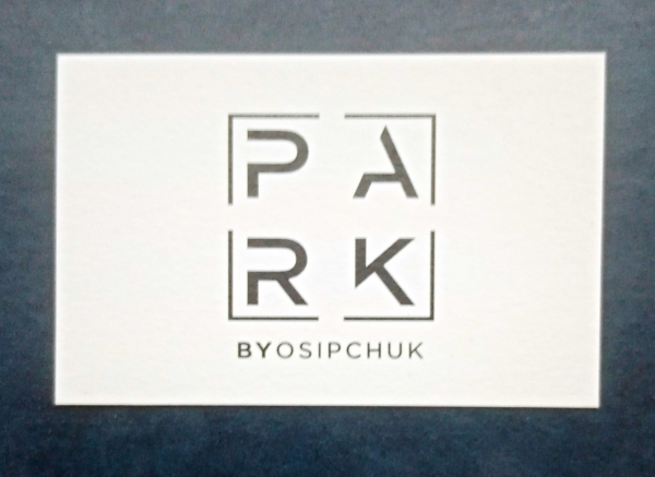 Визитная карточка PARK BYOSIPCHUK Санкт-Петербург