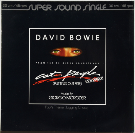 David Bowie & Giorgio Moroder "Cat People (Putting Out Fire)" 1982 Maxi Single  