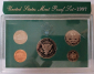 США, Годовой набор 1997 год, 5 монет, S - Сан-Франциско, Состояние Proof, СЕРТИФИКАТ !!! - вид 1